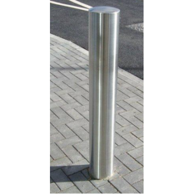Bollards Plain Stainless Steel -